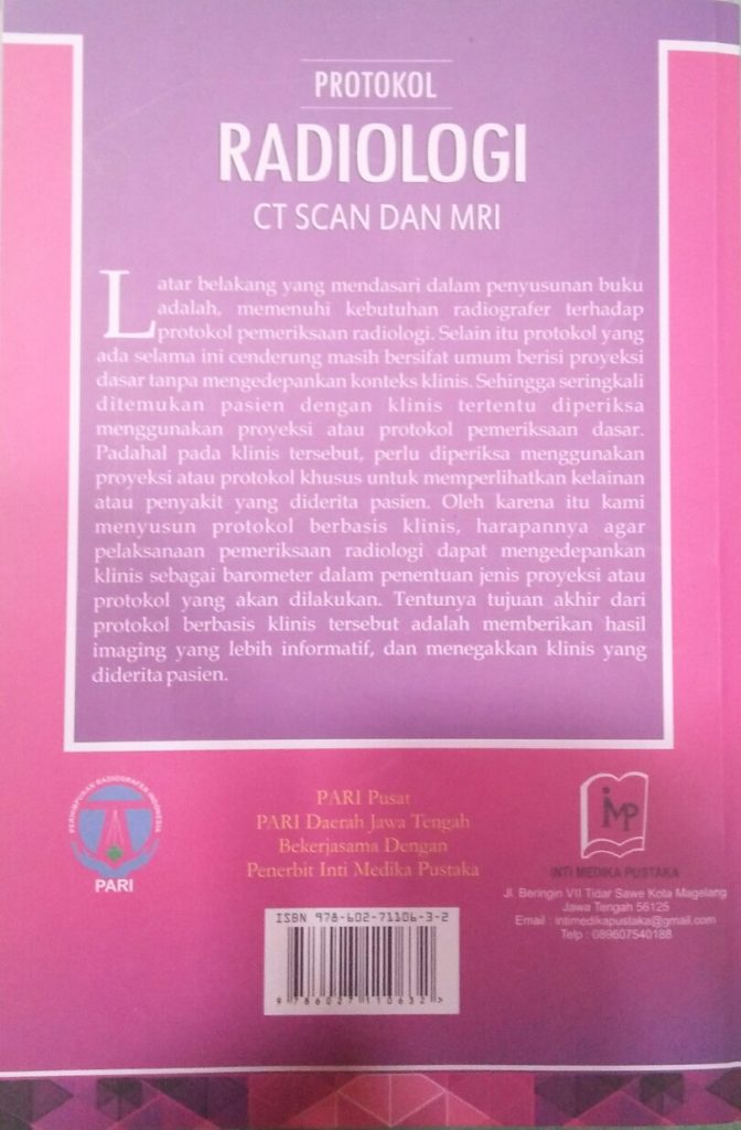 Protokol CT Scan dan MRI (Book)